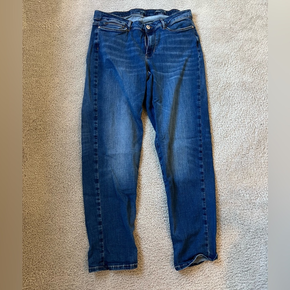 JJill straight leg ankle jeans. Size 16